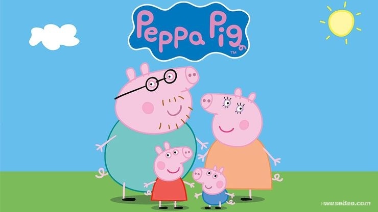 小猪佩奇Peppa Pig高清英文版1-4季全集