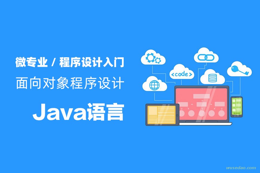 微专业程序设计入门：面向对象程序设计—Java语言