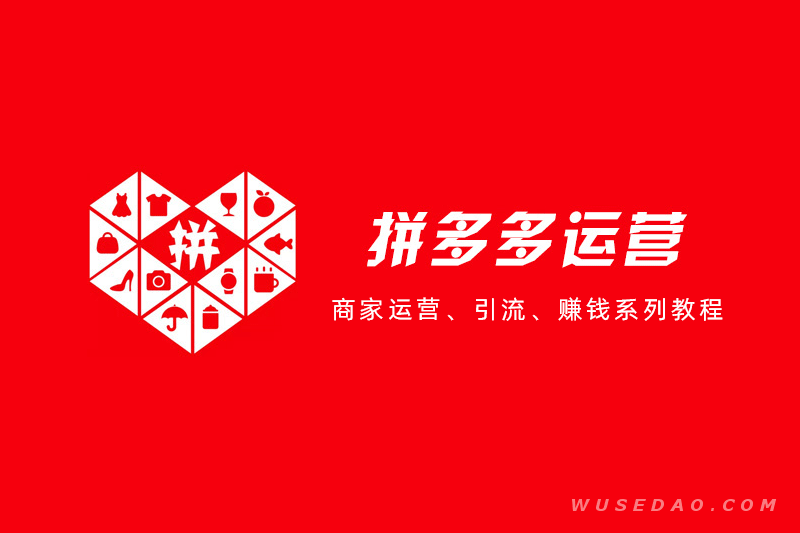 2021最新版拼多多商家运营、引流、赚钱系列教程